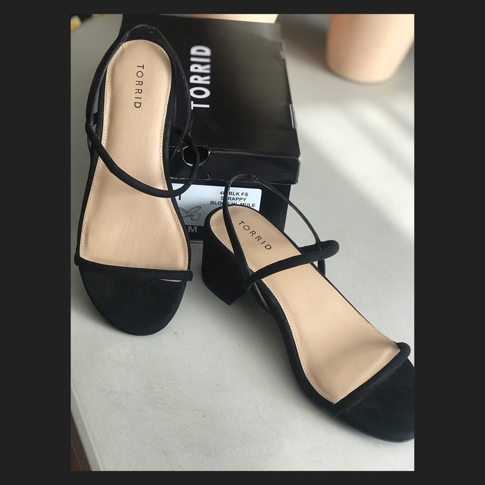 Torrid Strappy Block Heel Sandals